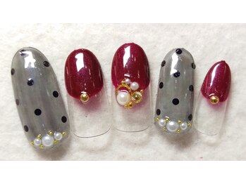 ネイルサロン 爪/秋冬ネイル