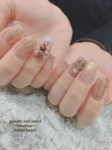 プライベート ネイルサロン マーマ(murmur)/トナカイネイル