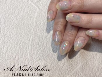 エーネイルサロン プラーカ本店(A-Nail Salon)/ふんわりネイル