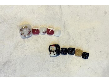 ミンクスタイル 恵比寿店(Mink Style)/クリスマスデザインネイル