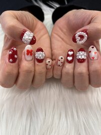 フリルネイル(^-^)