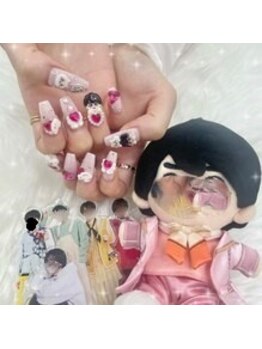 プリュム(Plume)/3D/推しネイル/キャラクター