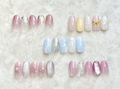 アプリコットネイル(apricot nail)の写真