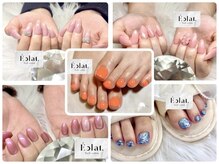 エクラ(Eclat.)の雰囲気（ワンカラーコース大好評★パラジェル/フィルインで自爪に優しい!）