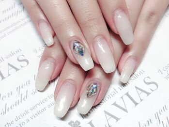 プロフェッショナル ネイルサロン ラヴィアス(LAVIAS)/【ジェル】ワンカラーorグラデ