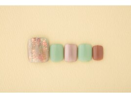 奥行きニュアンスネイル