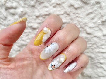 シシュ 姫路店(SyiSyu)/ニュアンスフラワーネイル