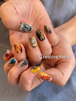 クリエイティブバイフェム(Creative×fem)/オーダーネイル