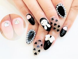 長さ出しジェル放題★３Ｄうさぎ