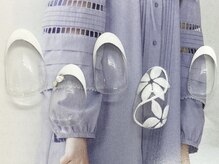 シエルネイルスタジオ 新宮店(Ciel nail studio)/【9200円】お花フレンチネイル♪