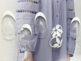 【9200円】お花フレンチネイル♪