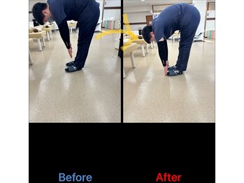 南仙台東口接骨院/施術のビフォーアフター 動き