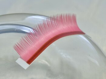 サロン ニコリー 夙川店(salon NICORY)/カラーフラットラッシュPink