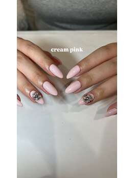 Cream pink