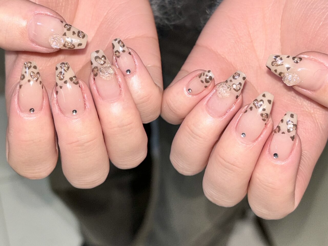 豹柄アシンメトリー if 豹柄アシンメトリー if 豹柄アシンメトリー if