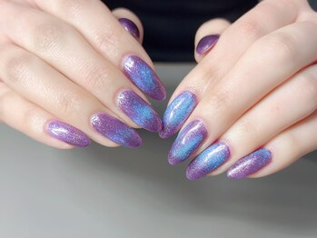 ネイルサロンアンドスクール アイビー(IVY)/注目度高っ!マグネットネイル♪