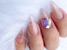 ネイルズ とんぷそん/クリア宝石ネイル♪