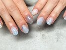 ふわふわニュアンスネイル