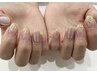【ハンド　持ち込みMプラン】～６本までアート＋パーツ10本OK　¥8,980　