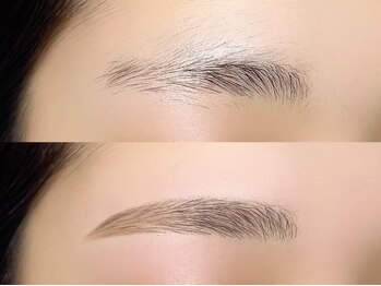 ラモ 桂川店(Ramo)の写真/黄金比率を測り似合う眉毛をご提案♪骨格診断＆パーソナルカラー診断で過去1似合う眉毛へ♪［桂川/洛西口］