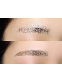 アイブロウメニューがあるサロン