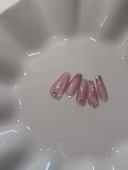 ルーチェネイル(LUCE .nail)/定額/ガーリー系　キルティング