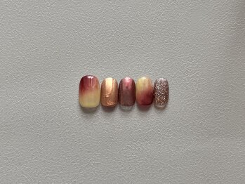 ワンカラー　マーブル