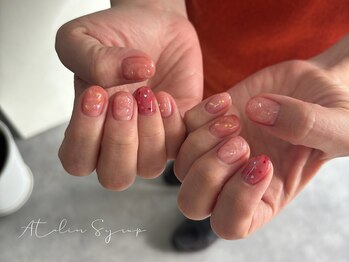 アトリエシロップネイル(Atelier Syrup nail)/サンプルデザインA