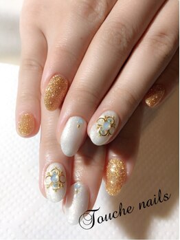 トゥーシェネイルズ(Touche'nails)/お客様ネイル　6000円