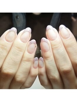 キャプラスネイル ミュウ(CAPLUS NAIL Mew)/フレンチネイル