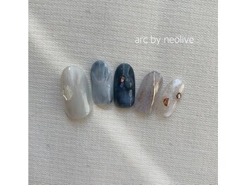 アルク バイ ネオリーブ 荻窪店(arc by neolive)/ブルーニュアンス　￥７０００