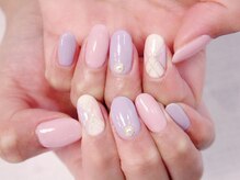 ラルネイル 大宮(Lull. nail)/＊アーガイル＊ワンカラー＊