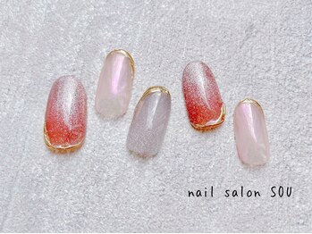 ネイルサロン ソウ 心斎橋店(Nail Salon Sou)/シンプルマグネット