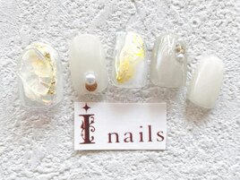 水彩ホワイトニュアンス￥8200