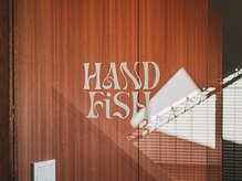 ハンドフィッシュ(handfish)の雰囲気（【hand fish】ネイルのモチでお悩みの方は1度ご相談ください。）