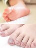【FOOT】ラメワンカラー＋足裏角質ケア　¥12,300