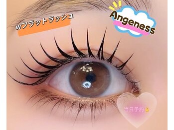 アンジュネス 池袋の写真/実力派サロンならではの施術で360度美しい目元が持続♪アンドヘルシー/ブラウンフラットラッシュがおすすめ