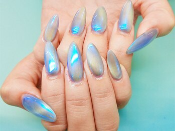 ブルーバード(BLUE BARD)/ミラーマグネットネイル