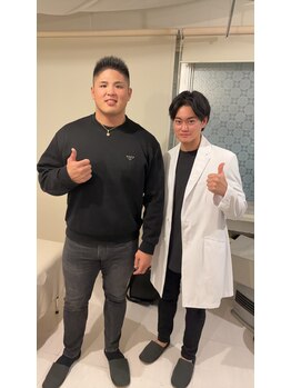ファミリア整体院/RIZIN スダリオ剛選手と!