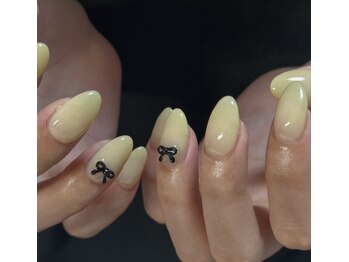 ダブリュー(W.)/リボンネイル