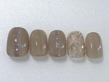 アイネイルズ 池袋店(I-nails)/ベージュマグネットライン