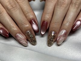 【パラジェル】マグネットネイル