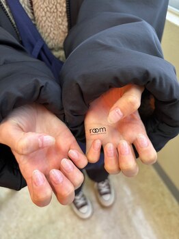 バレないネイル×クリア