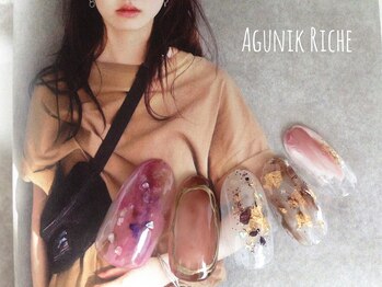 アグニークリッシェ(Agunik Riche)/【ニュアンスネイル】