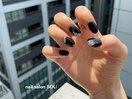 ブラックカラー ニュアンスnail