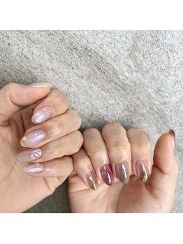 アールドヴィーヴル 富山(Ar de vivre)/オーロラネイル