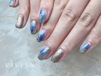 ブルー　ニュアンス