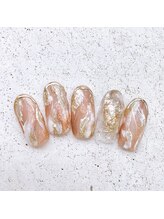 ネイルアンドまつげ リュフェール 五反田(Nail Lufaire)/ヌーディーネイル