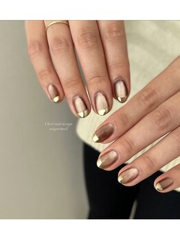 シェリ(Cheri)/マグネット×ミラーフレンチ