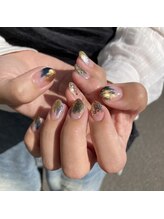 ネイルサロン エーナイン ザ ビッグ豊平店/持ち込みデザイン